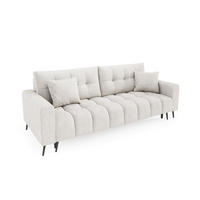 SCHLAFSOFA - Sofa Forta - Grau (Amon 16) - Grau, Holz (233/72/101cm) - Möblo