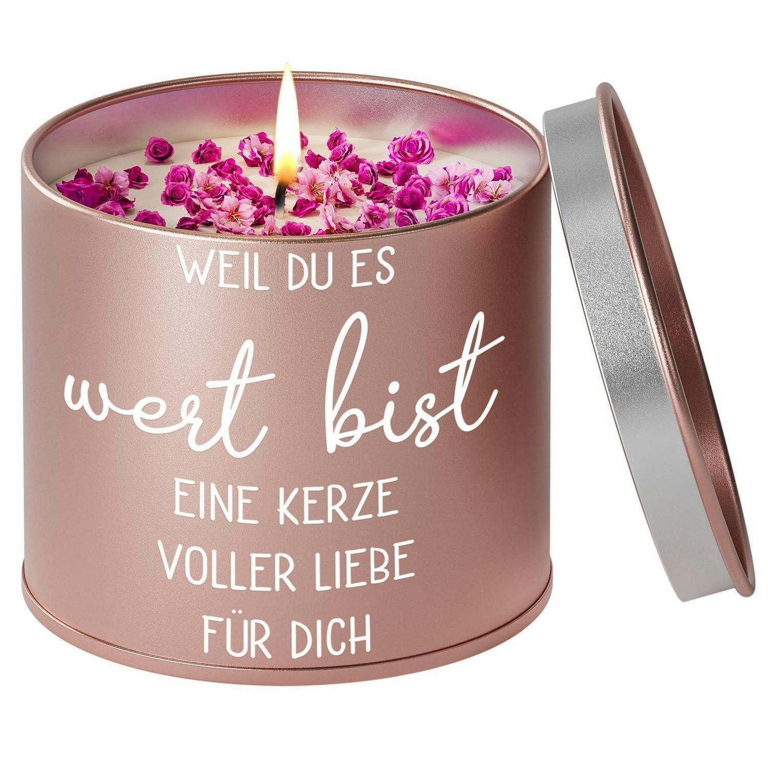 XXXLutz Duftkerze Gold 7.5 cm