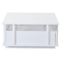 COUCHTISCH Weiß - Weiß, Holzwerkstoff (70/70/35cm)