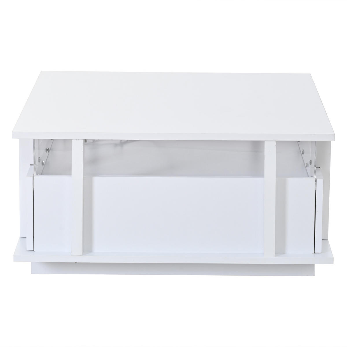 COUCHTISCH Weiß - Weiß, Holzwerkstoff (70/70/35cm)
