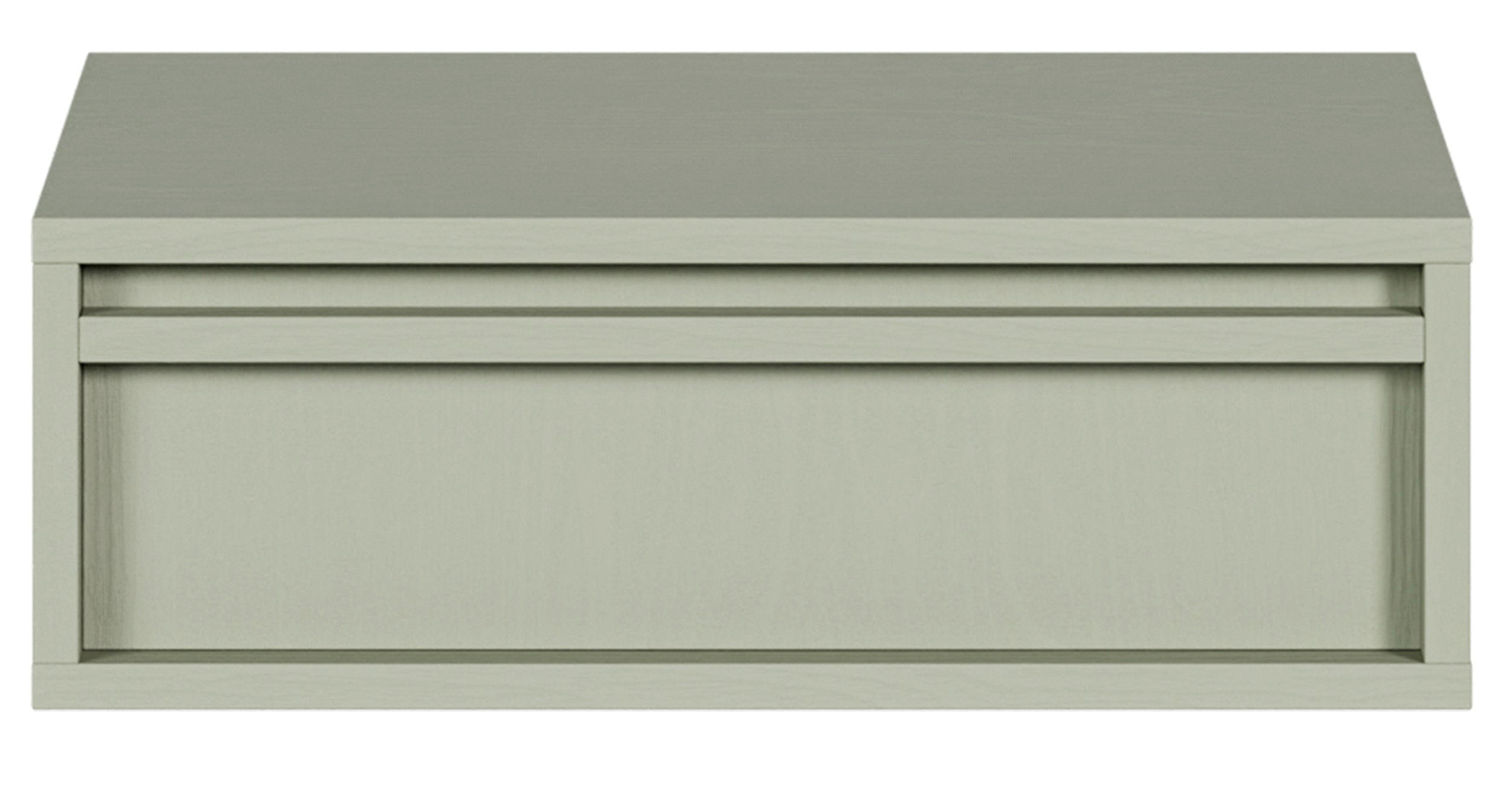 NACHTISCH Evo Salbeigrün, 50 cm - Salbeigrün, Holzwerkstoff (50/17/34cm) - Selsey