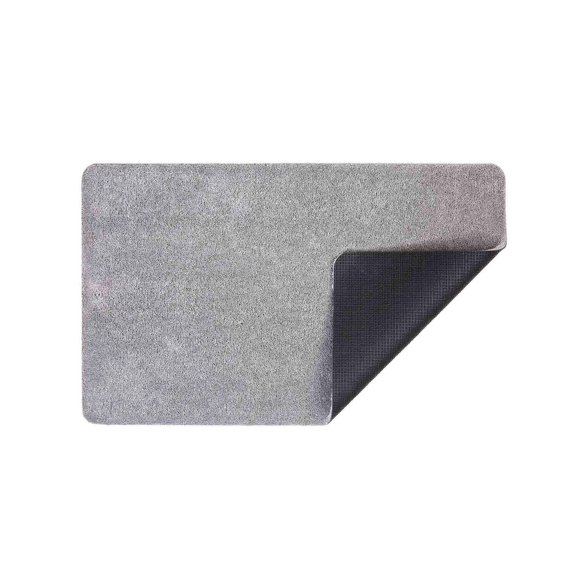FUSSMATTE FÜR INNEN MOON 2ER SET - Hellgrau, Textil (50/80cm) - Astra