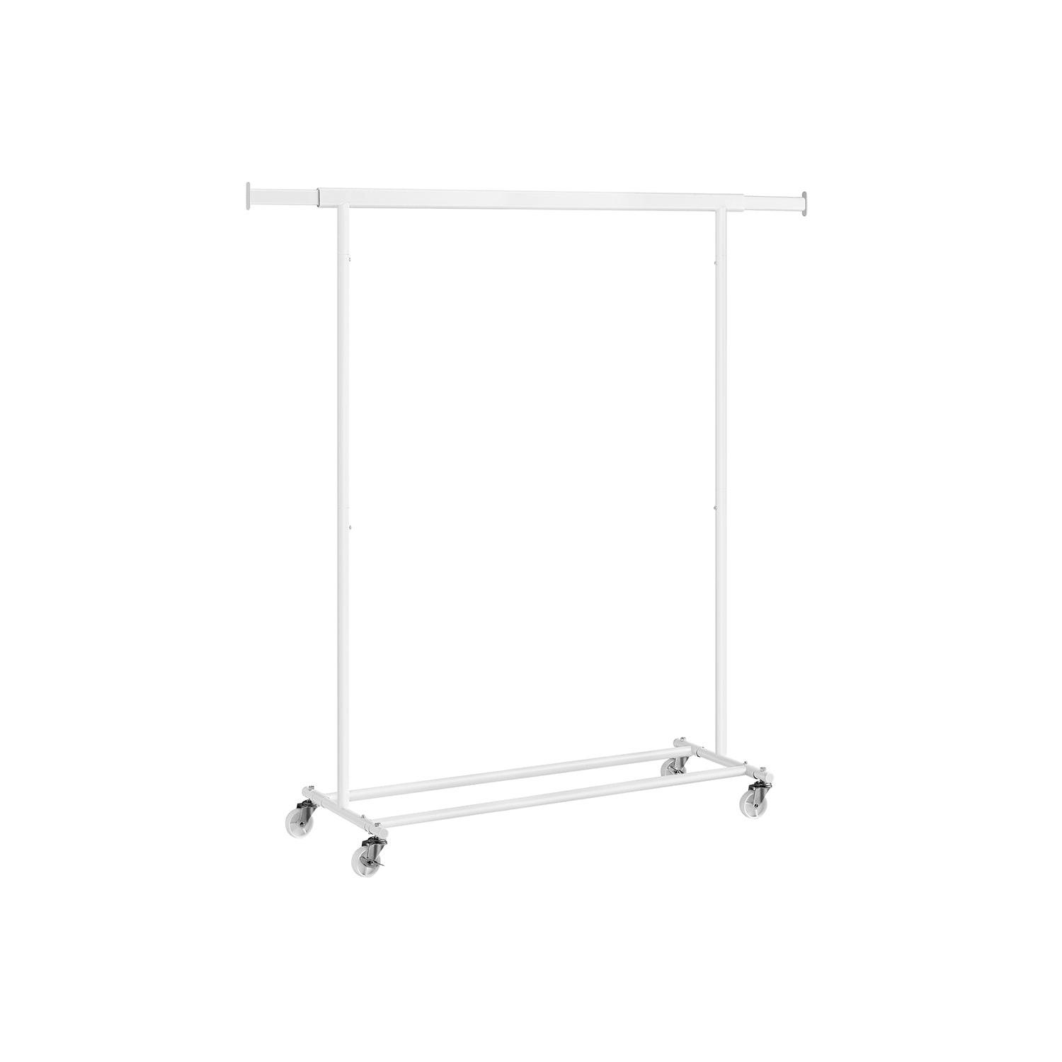 Hansiro Kleiderständer Weiß 132x160x45.4 cm