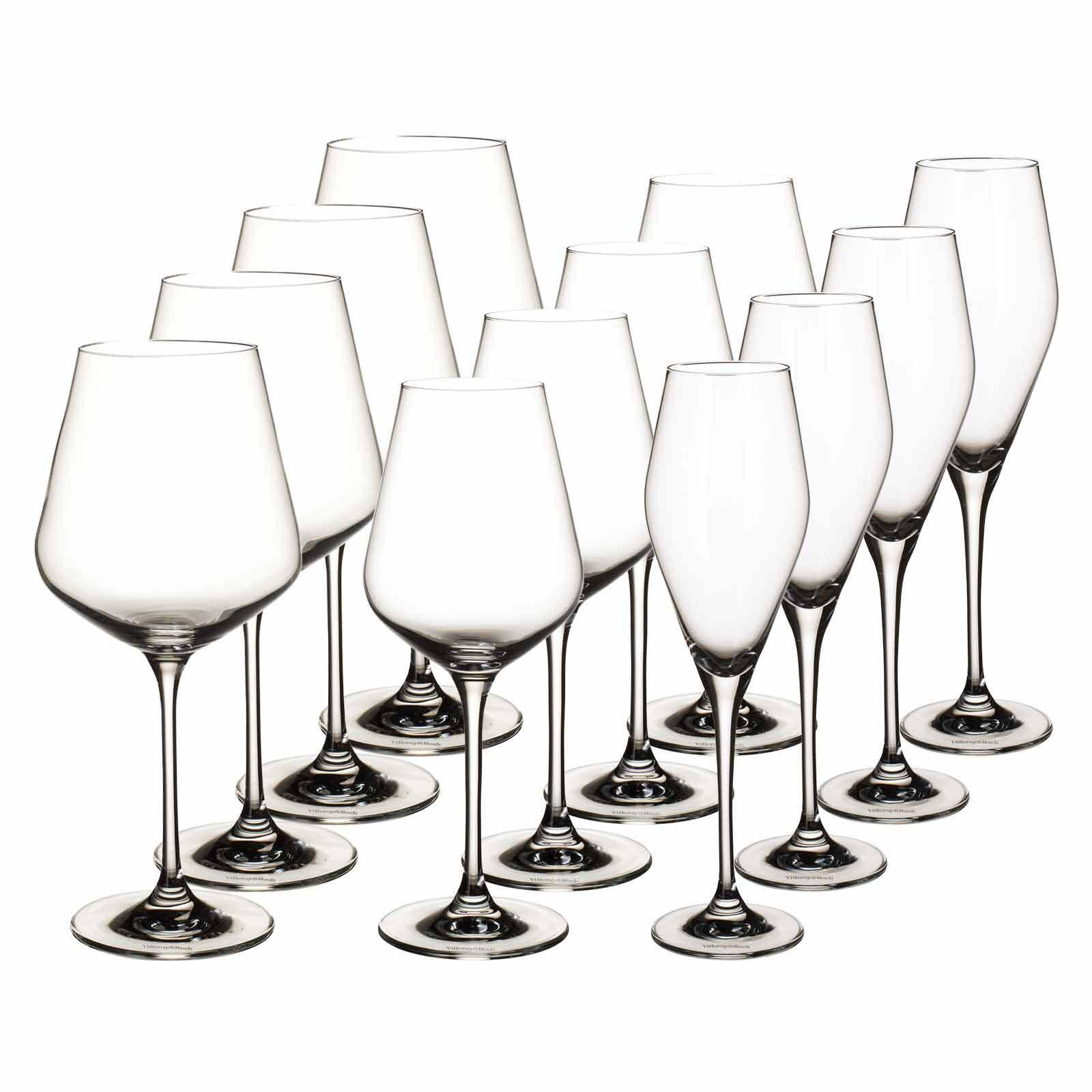 WEIN- UND SEKTGLÄSER La Divina transparent 12er Set - Transparent, Glas - Villeroy & Boch
