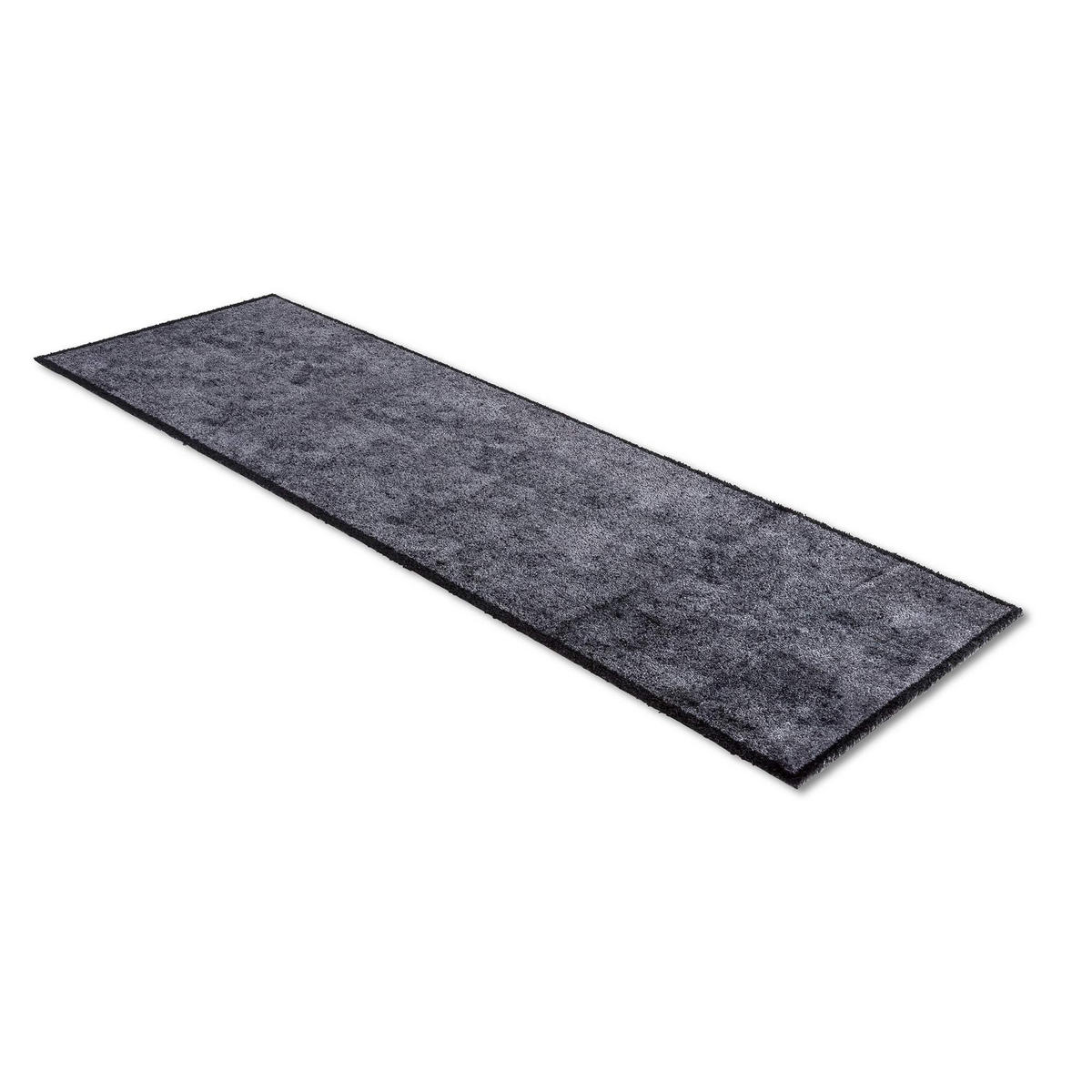TEPPICH LÄUFER PURE & SOFT - Dunkelgrau, Textil (50/150cm) - Astra