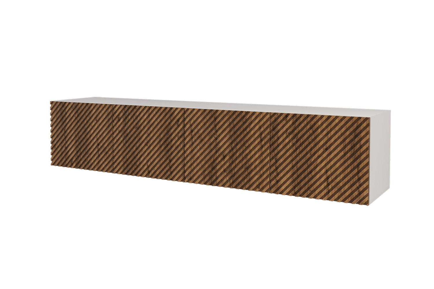 Altdecor Lowboard Eiche Wotan 200x40x40 cm