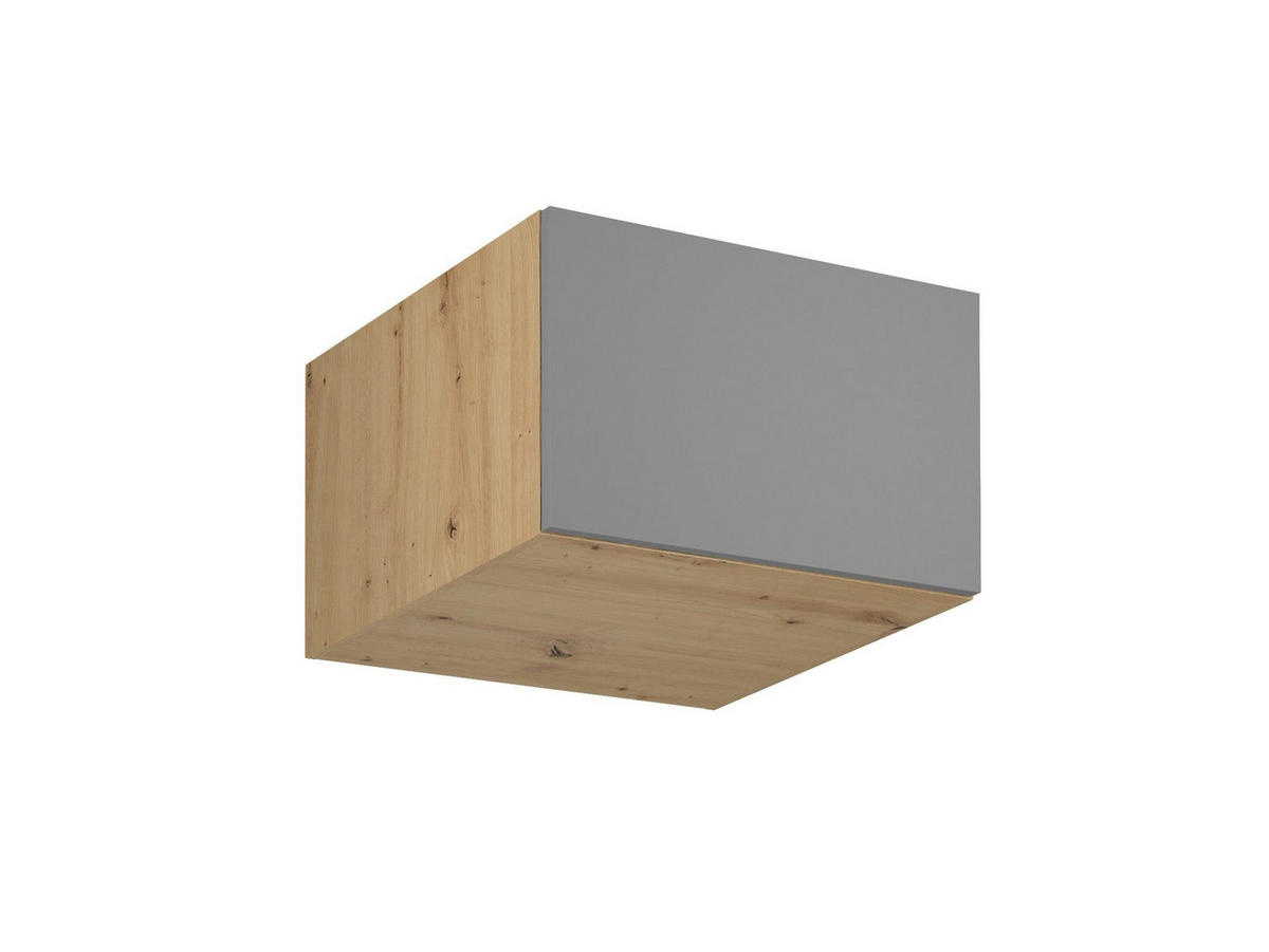 KÜCHENZEILE 240 - Langen KL2-M240 in Beige/Matt - Beige/Schwarz, Holz/Metall (240/212/58cm)