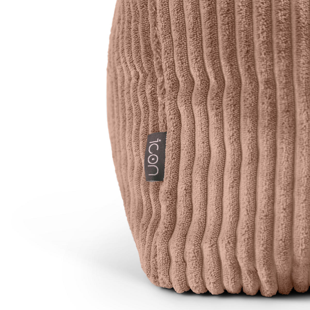 SITZPOUF Amara - Pink, Textil (40/24/40cm) - icon