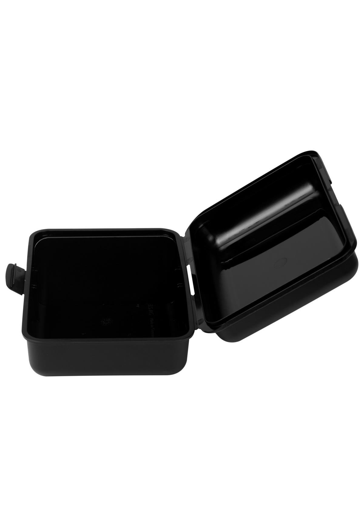 BROTDOSE Bastian Bielendorfer Otto! Niemand mopst mir mein Essen! Schwarz 17,5 x 12,8 x 6,9 cm - Schwarz, Kunststoff (17.5/6.9/12.8cm) - United Labels