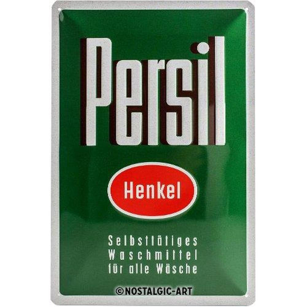 BLECHSCHILD 20/30 cm Persil Verpackung - Multicolor, Metall (20/30/0.2cm) - Nostalgic-Art