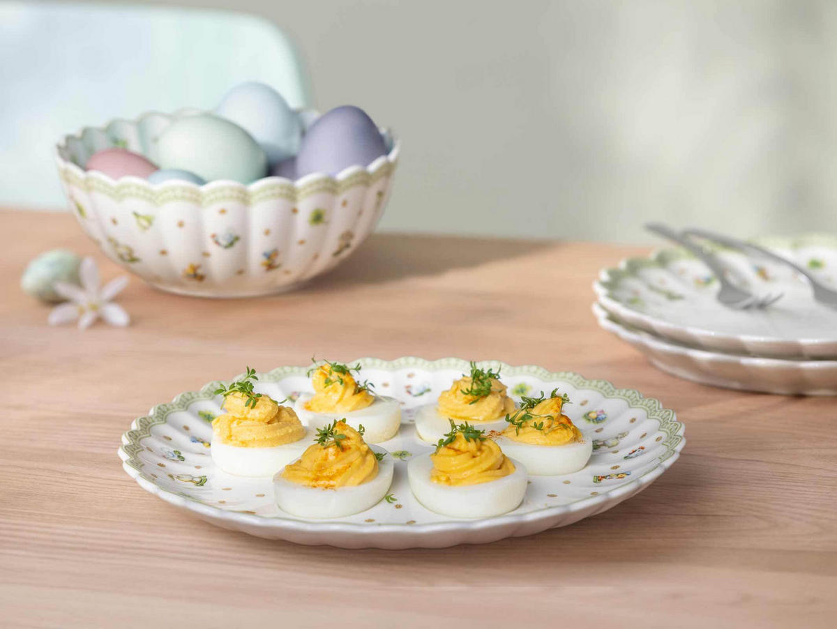 EIERTELLER Easter Delight grün ø 24,2 cm - Grün, Keramik (24.2/3.2/24.2cm) - Villeroy & Boch