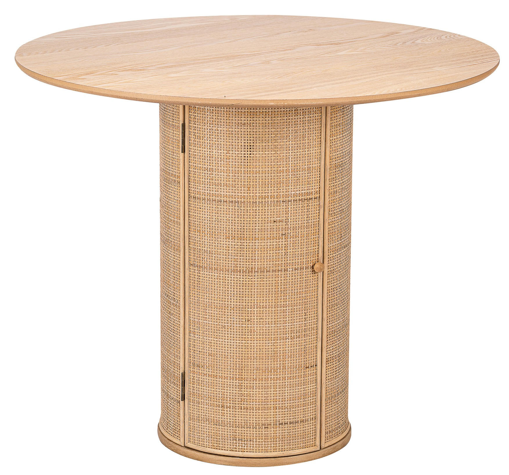 ESSTISCH Rund Braun 90 x 90 x 75 (cm) - Braun, Holz (90/90/75cm) - Nordlys