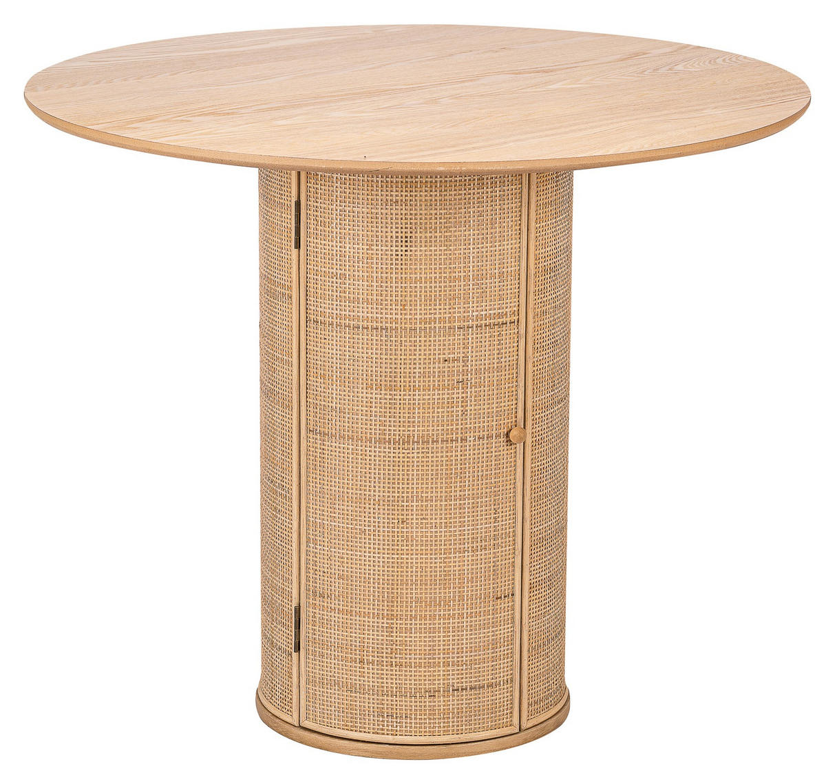 ESSTISCH Rund Braun 90 x 90 x 75 (cm) - Braun, Holz (90/90/75cm) - Nordlys