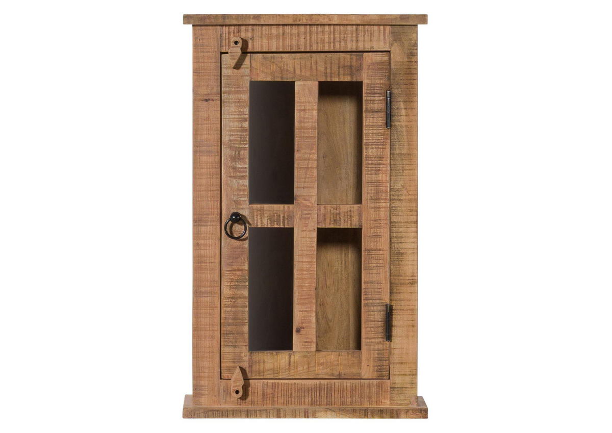 HÄNGESCHRANK Akazie 44x21x72 natur versiegelt NATURE OF SPIRIT #302 - Braun, Holzwerkstoff (44/72/21cm) - Massivmoebel24