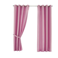 VORHANG 2ER SET PALERMO HxB 175x140 cm Rosa - Rosa, Textil (140/175cm) - Gardinenbox