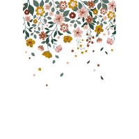 VLIESTAPETE Capucine, Blumen 2 x 3 m, Mehrfarbig - Multicolor, Papier (300/200cm) - Lilipinso