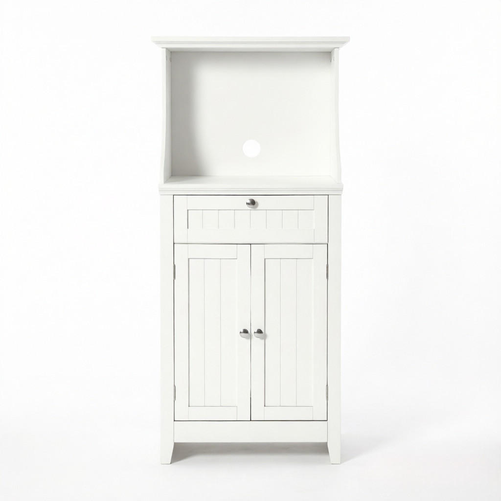 ComfortXL Highboard Weiß 60x122.5x40 cm