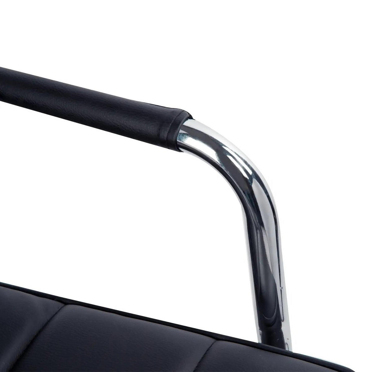 DREHSTUHL 46/61 cm Schwarz aus PVC höhenverstellbar - Schwarz, Kunststoff (54/99/52.5cm) - OKMYHOME