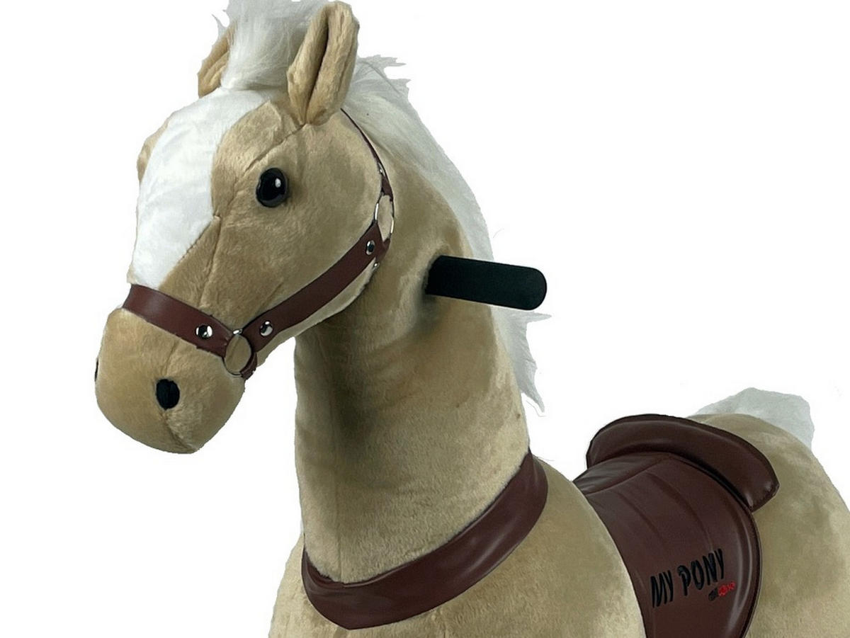 REITPFERD Layla beige Größe M - Beige, Kunststoff (85/33/105cm) - TPFLiving