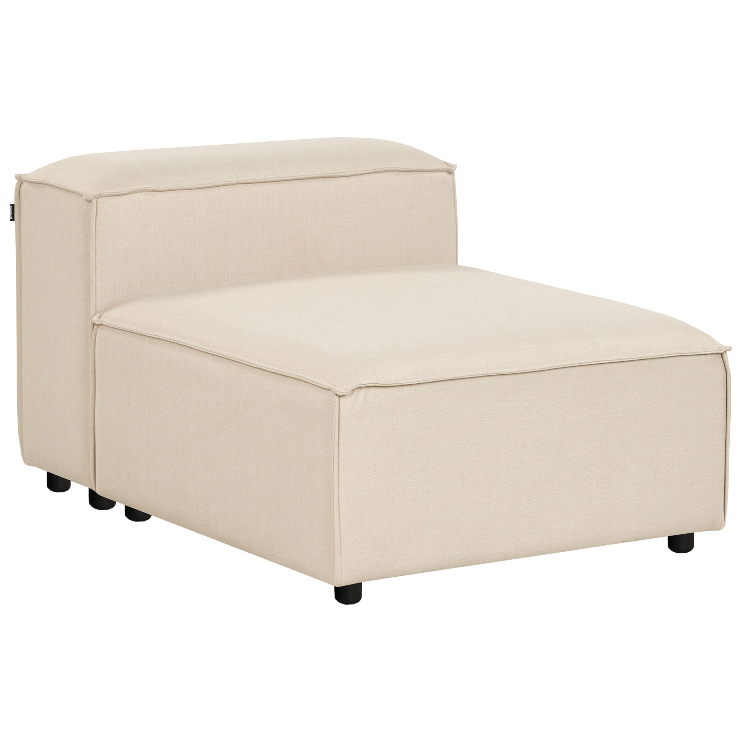 Beliani Sesselmodul Beige, Schwarz 88x68x120 cm