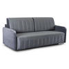SCHLAFSOFA LUMO Schlaffunktion Zweisitzer Grau - Grau, Holz/Textil (204/91/96cm) - makarowski meble