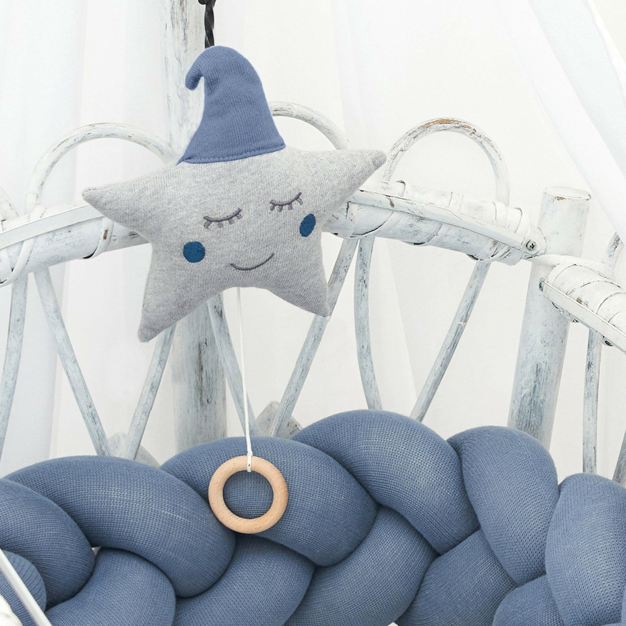 SPIELUHR Baby Blau - Blau, Textil (15/4/22cm) - nordic coast company