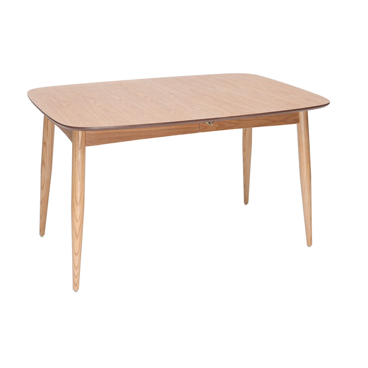 ESSTISCH Ausziehbar Esche 130-190 NORDECO - Grün, Holz (190/90/75.5cm) - Miliboo