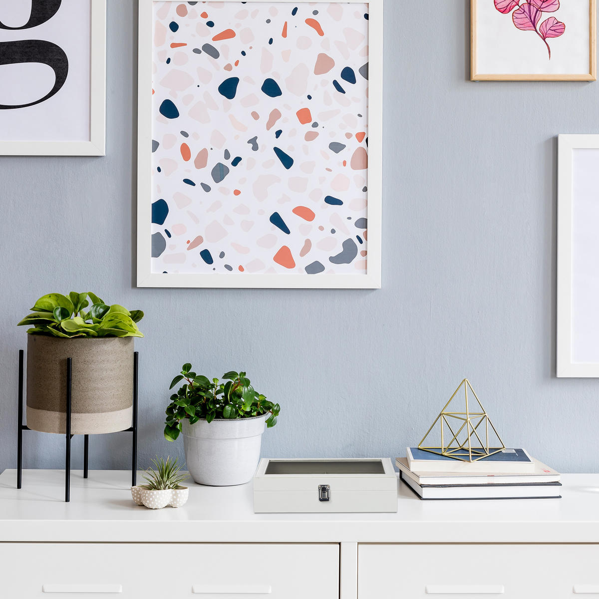 BRILLENBOX - Multicolor, Glas/Kunststoff (33.5/8.5/24.5cm) - Relaxdays