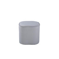 OTTOMANE Piff Grau 44x44x41 - Grau, Textil (44/41/44cm) - FURNLUX