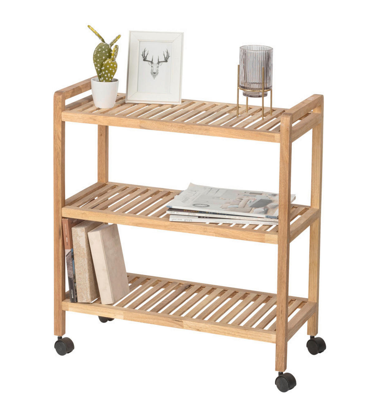 BADREGAL Norway Walnussholz - Braun, Holz (65/72/31cm)