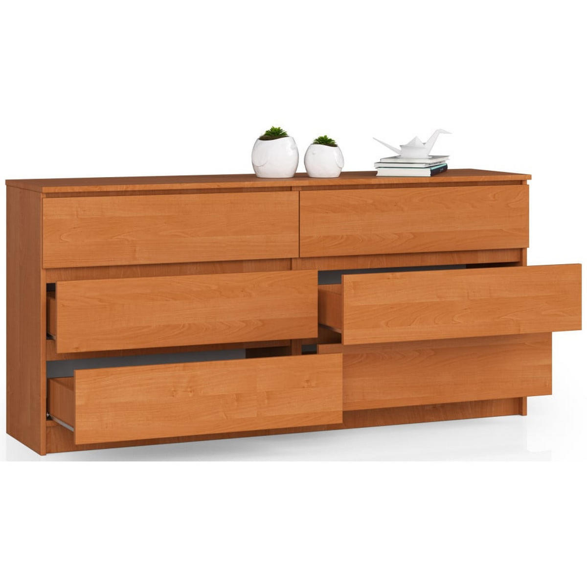 KOMMODE Erlefarben 77/160/40 - Erlefarben, Holzwerkstoff (160/77/40cm) - RAUMHIRSCH FURNITURE