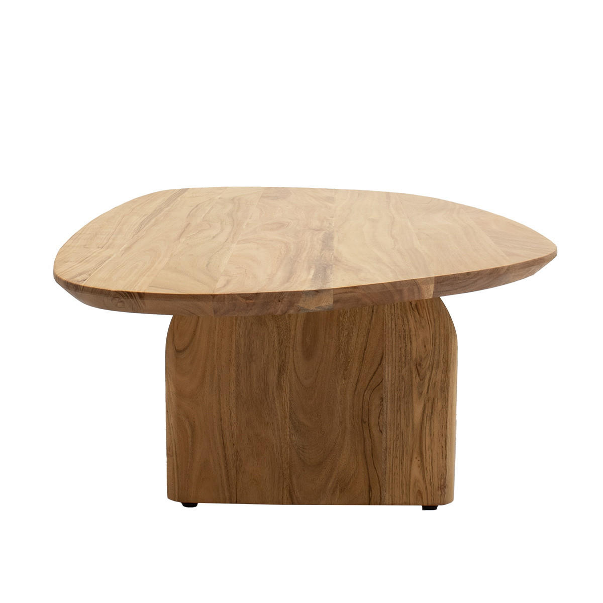 COUCHTISCH, organisch aus Mangoholz 135cm, natürlich - Braun, Holz (135/76/38cm) - Giga Meubel