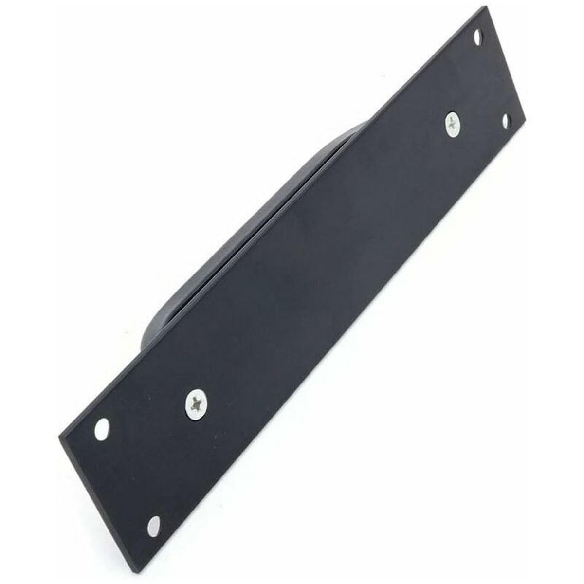 MÖBELGRIFF Schwarz 2er-Set 200 mm Aluminium - Schwarz, Metall (0.4/3.5/2cm)