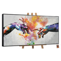 GEMÄLDE Galaktisch Schattenfugenrahmen Schwarz 160x80 cm - Schwarz, Holz (160/80cm) - YS-art gallery