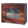 KOMMODE Grömitz Bordeaux Hochglanz - Bordeaux, Holzwerkstoff (92.5/75.5/35cm) - Vladon