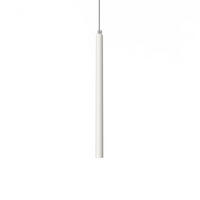 LED-HÄNGELEUCHTE - Weiß, Metall (2.5/2.5/40cm) - Lumicom