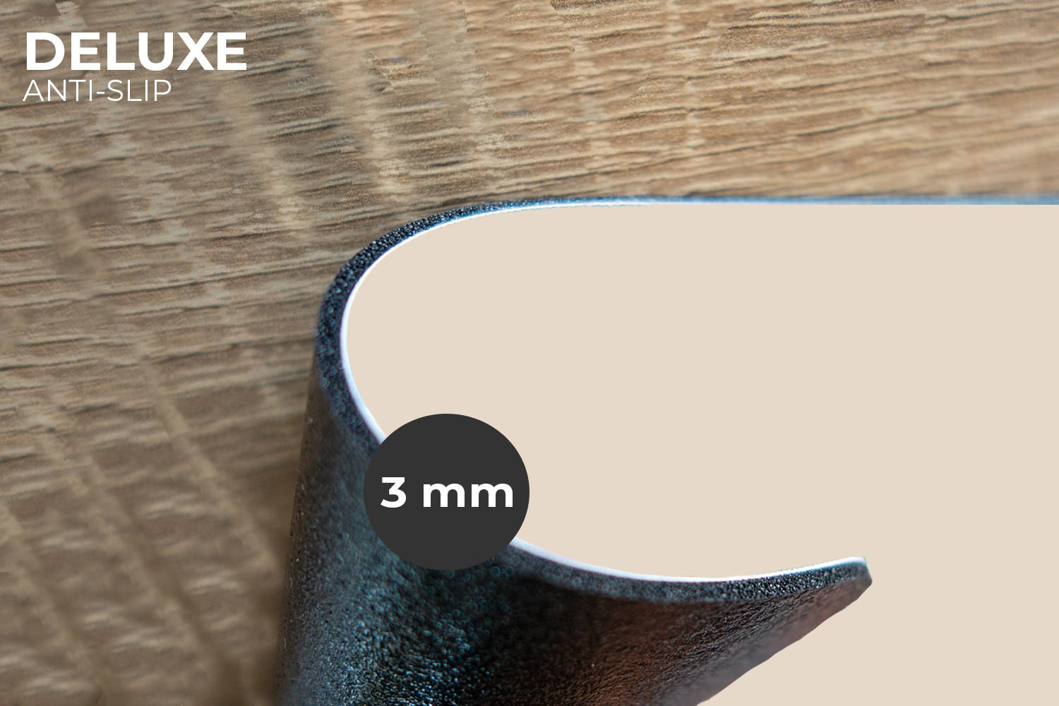 PLATZSETS 6er-Set Beige - Unifarben 45x30 cm Tischset - Beige, Kunststoff (0.3/45/30cm) - MuchoWow