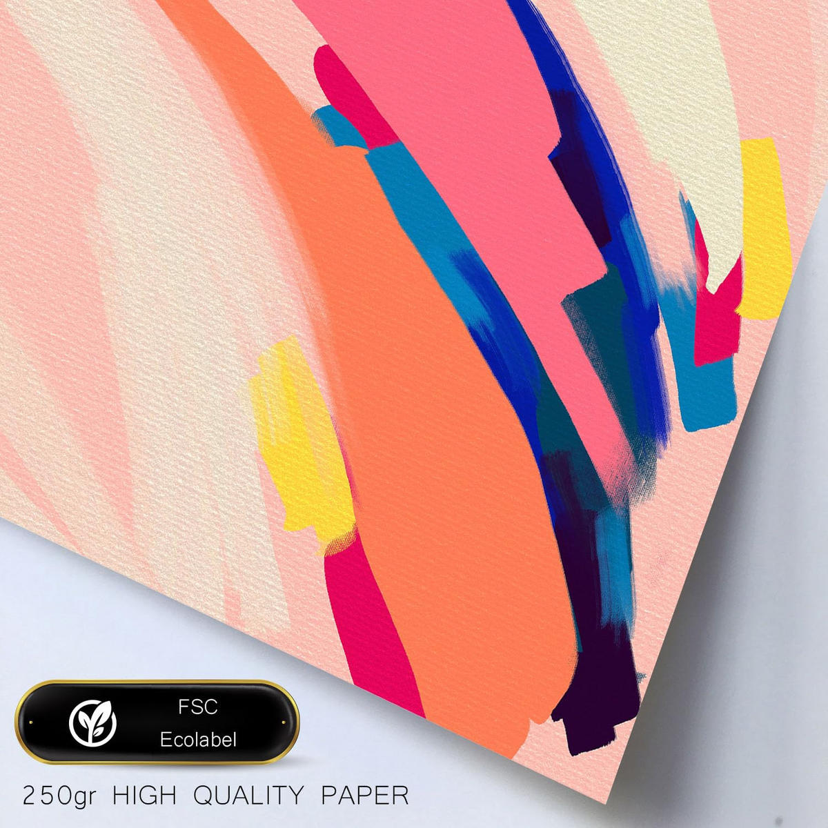 POSTER Set Mit 6 Prominente Kunst 1 In Tiere Zusammenfassungen A3 & A4 Rahmenlos - Klar, Papier (29/3cm) - Nacnic