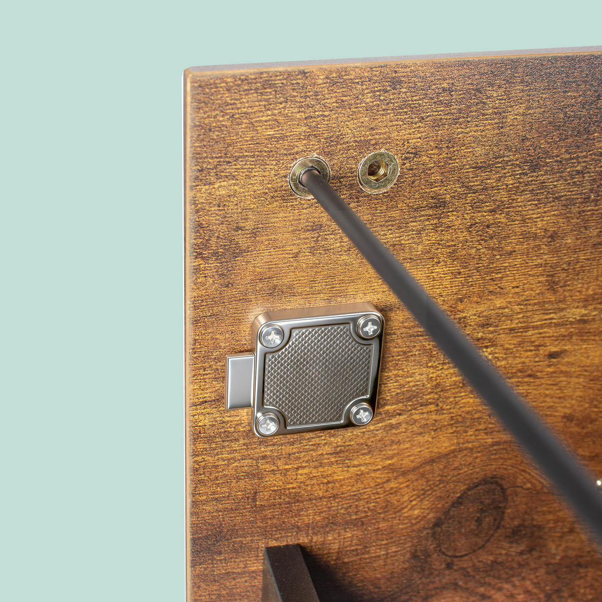 AKTENSCHRANK - Multicolor/Schwarz, Holzwerkstoff/Metall (40/103/40cm) - Relaxdays