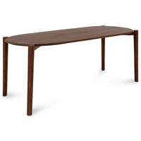 ESSTISCH SALEM dunkelbraun - Dunkelbraun, Holz (90/200/76cm) - IDIMEX