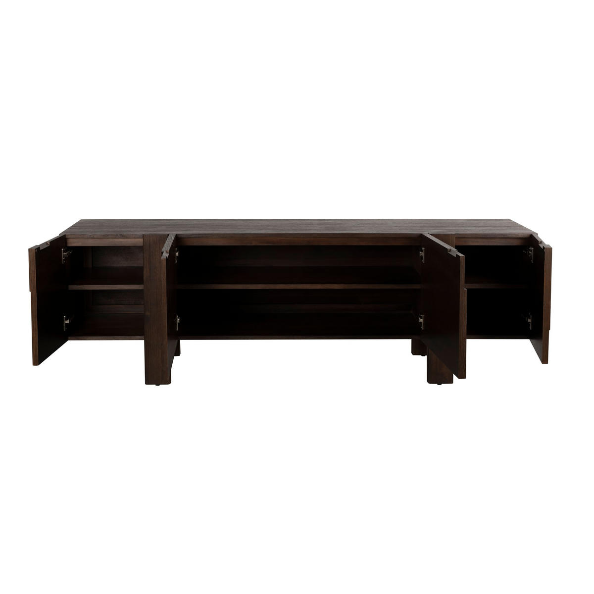 SIDEBOARD Bruneau Walnuss - Braun, Holz (188/60/45cm) - Dutchbone