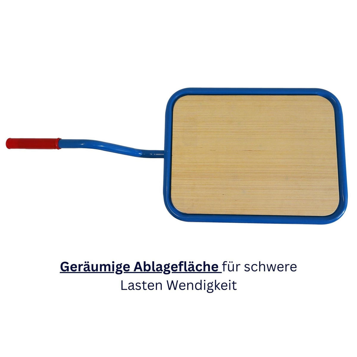 GRIFFROLLER 2 Ladeflächen 102x50x60cm Traglast 250kg Lichtblau - Blau, Metall (60/50/102cm) - PROREGAL
