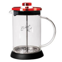 TEEKANNE Schwarz 10/10/17 cm BH1497 - Schwarz, Glas (0.6L) - Berlinger Haus