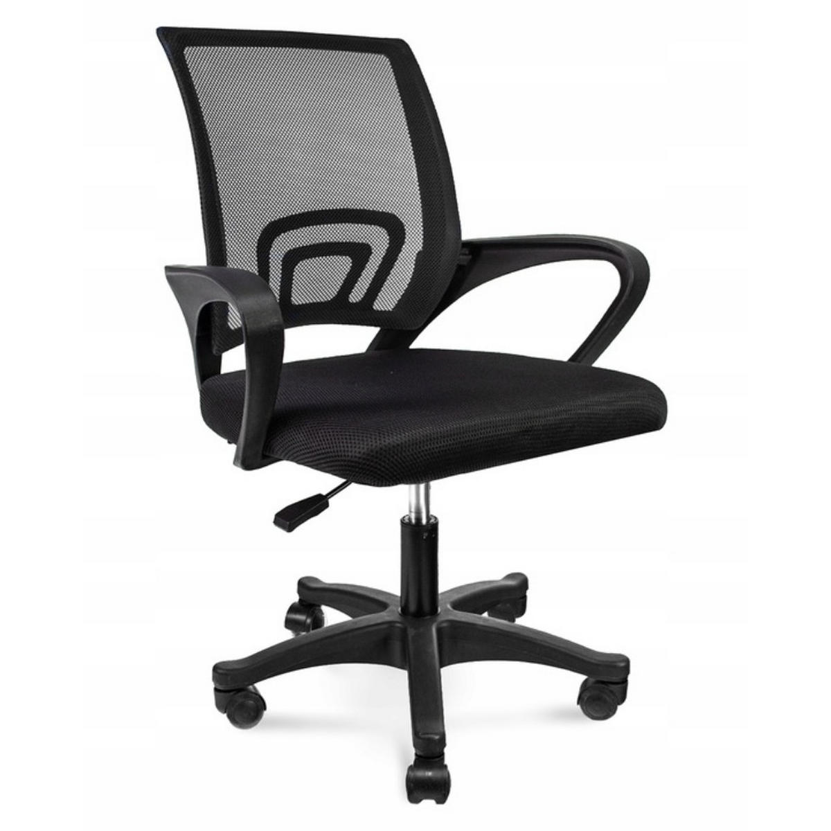 DREHSTUHL Smart - schwarz - Schwarz, Kunststoff (64/91/54cm) - JuMi