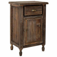 NACHTTISCH aus Holz, 48x35x76cm - Braun, Holz (48/76/35cm) - Wanderlust