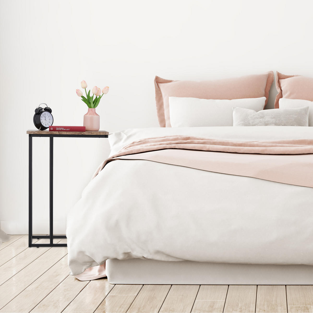 BEISTELLTISCH - Multicolor, Holzwerkstoff/Kunststoff (30/46/66cm) - Relaxdays