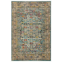 TEPPICH Casa Blau 160x230 cm - Blau, Textil (160/230cm) - benuta Nest