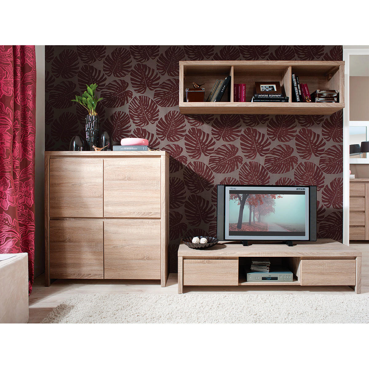 SIDEBOARD Soren Holz - Braun, Holzwerkstoff (105/112.5/40.5cm) - Petits-meubles