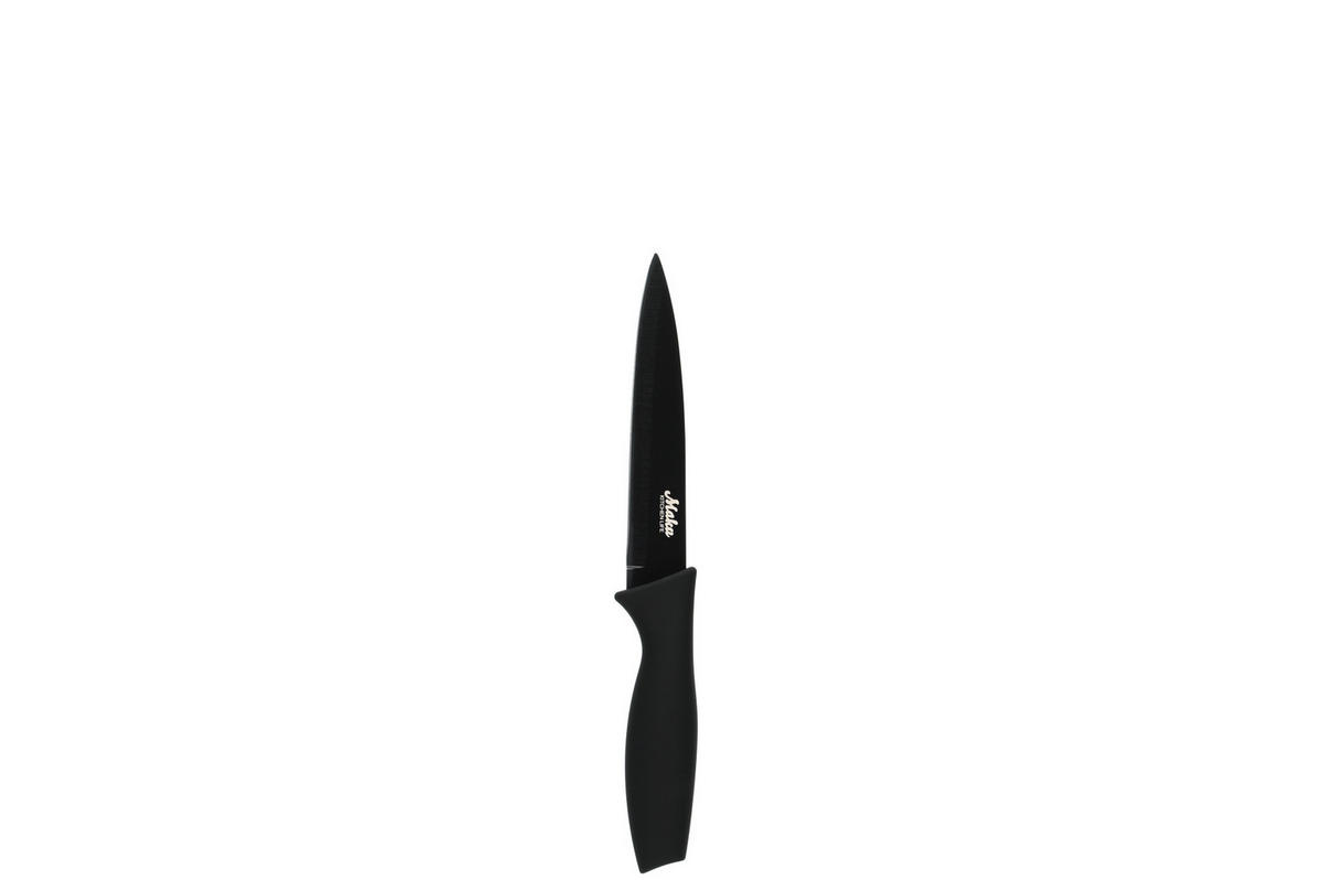 EDSTAHLMESSER 5er-Set - Schwarz, Metall