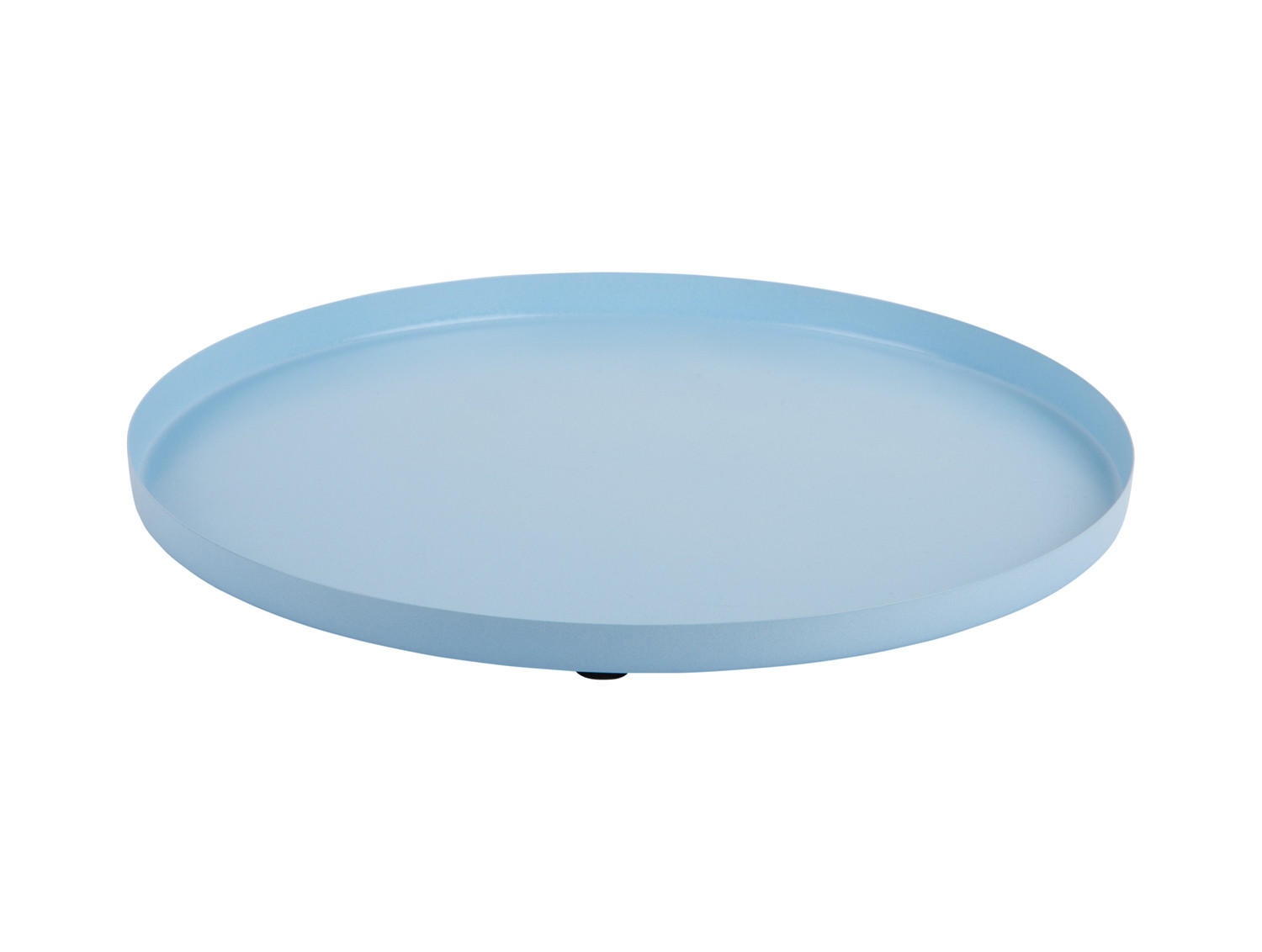 SERVIERTABLETT Servir 30/30/1 cm - Blau, Metall (30/1/30cm) - Present Time